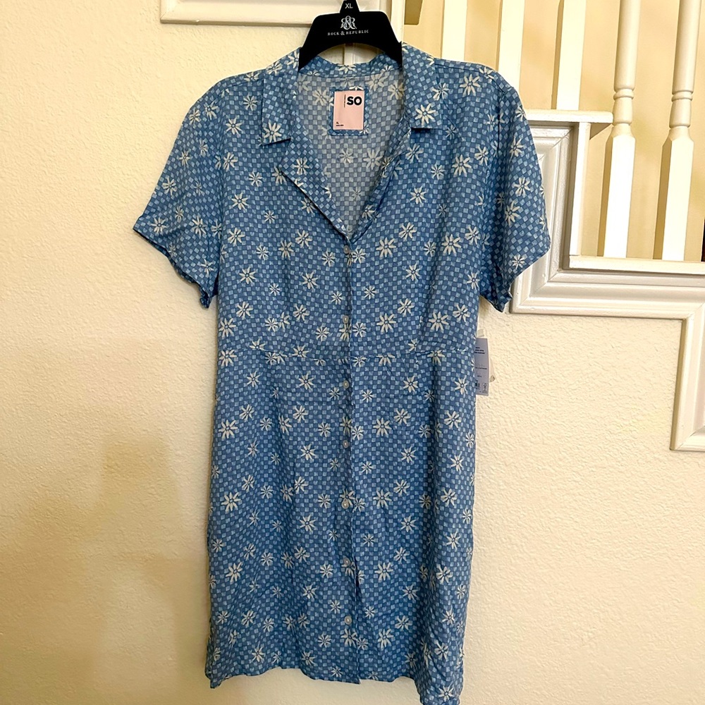 Cotton/Rayon dress .